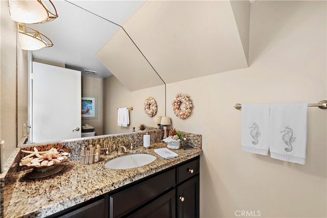 a view of a balcony with an ocean view