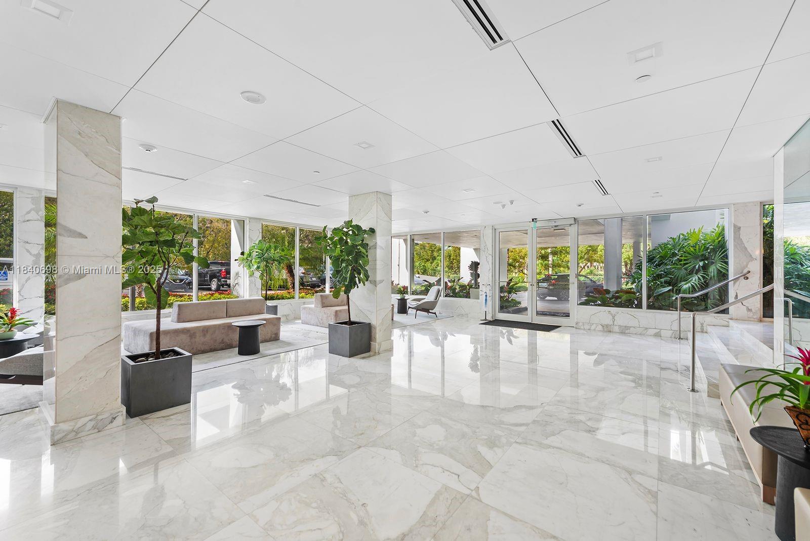 199 Ocean Ln Drive, Unit 1015 Key Biscayne, FL 33149 - Photo 21 of 27 BUILDING LOBBY