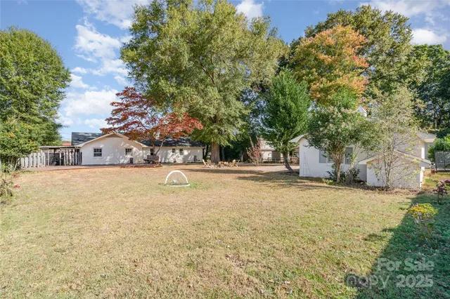 a view of swimming pool with an outdoor space