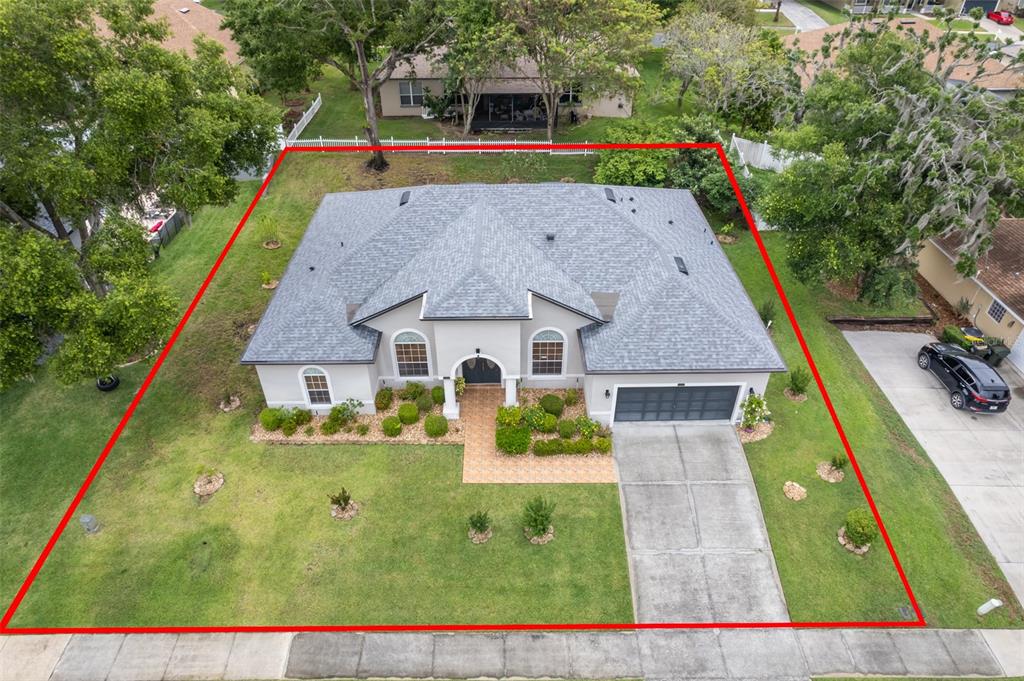 1607 Oak Hollow Road Clermont, FL 34711 - Photo 3 of 30 aerial view of house with yard
