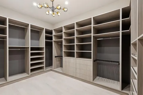 a view of an empty room with a empty space