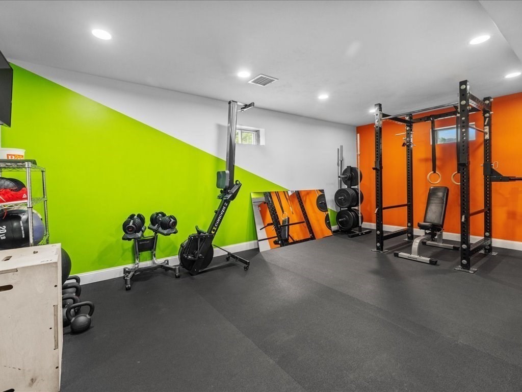 10 Beech Street Millis, MA 02054 - Photo 27 of 40 a view of a room with gym equipment