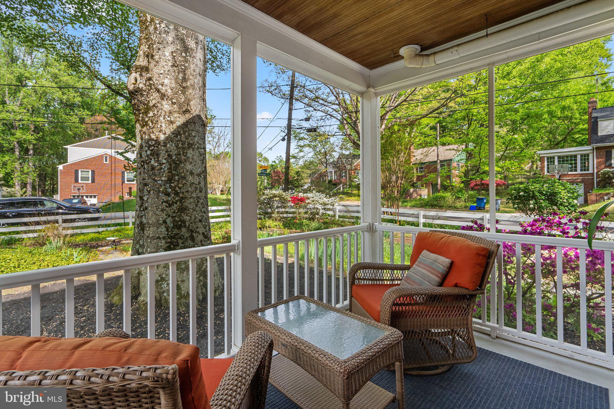 10406 Brookmoor Drive Silver Spring, MD 20901 - Photo 37 of 45 a balcony with outdoor seating and plants
