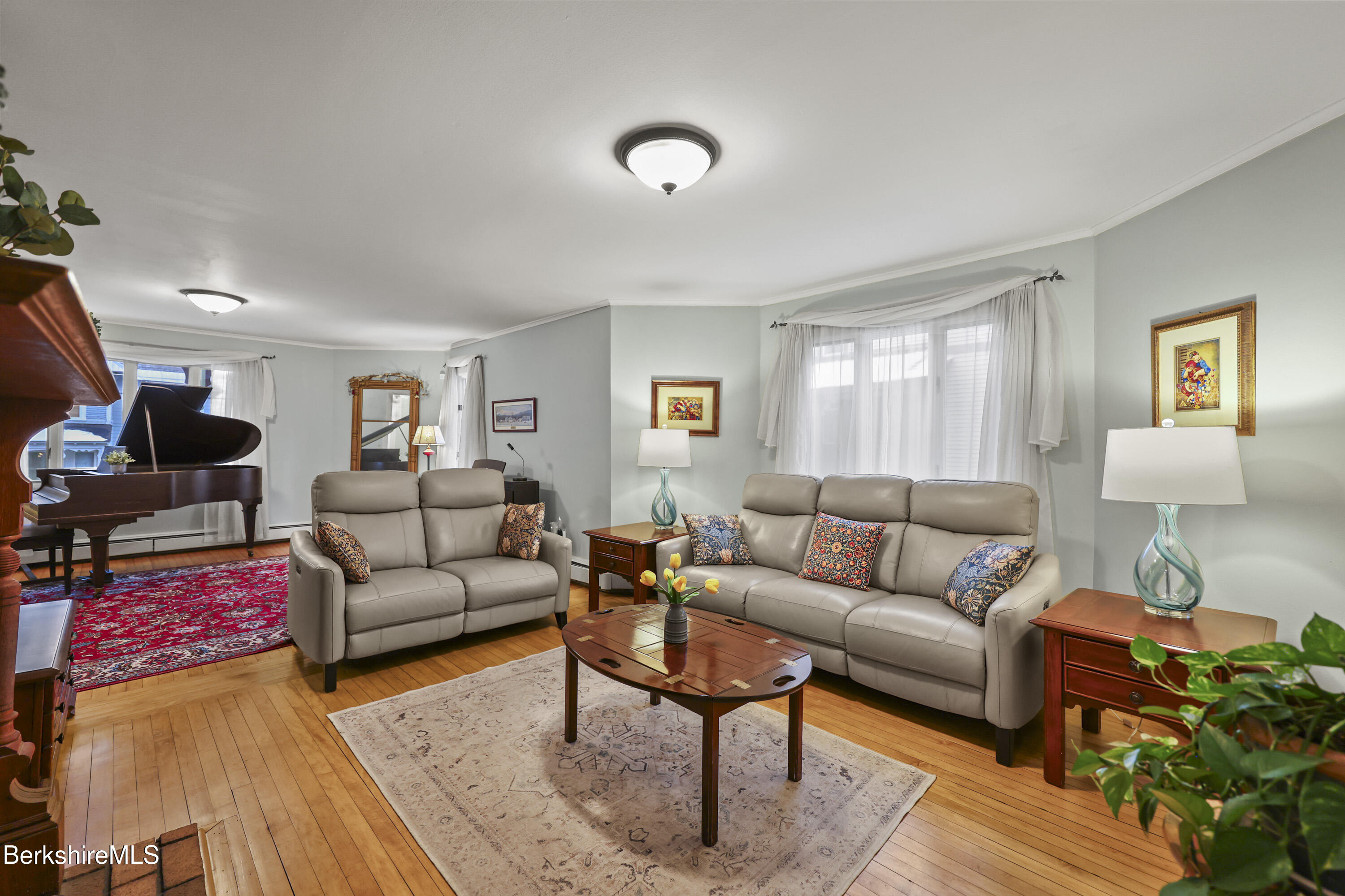67 Cherry Street North Adams, MA 01247 - Photo 11 of 59 a living room with furniture and wooden floor