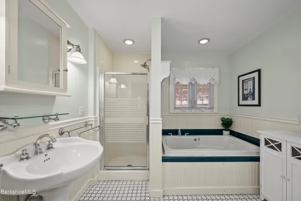 a view of outdoor space with seating area