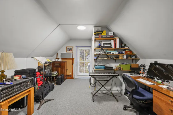 a view of a storage room with a lot of stuff