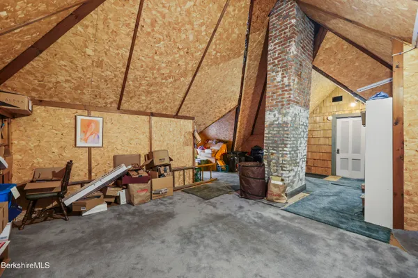 a view of storage and utility room