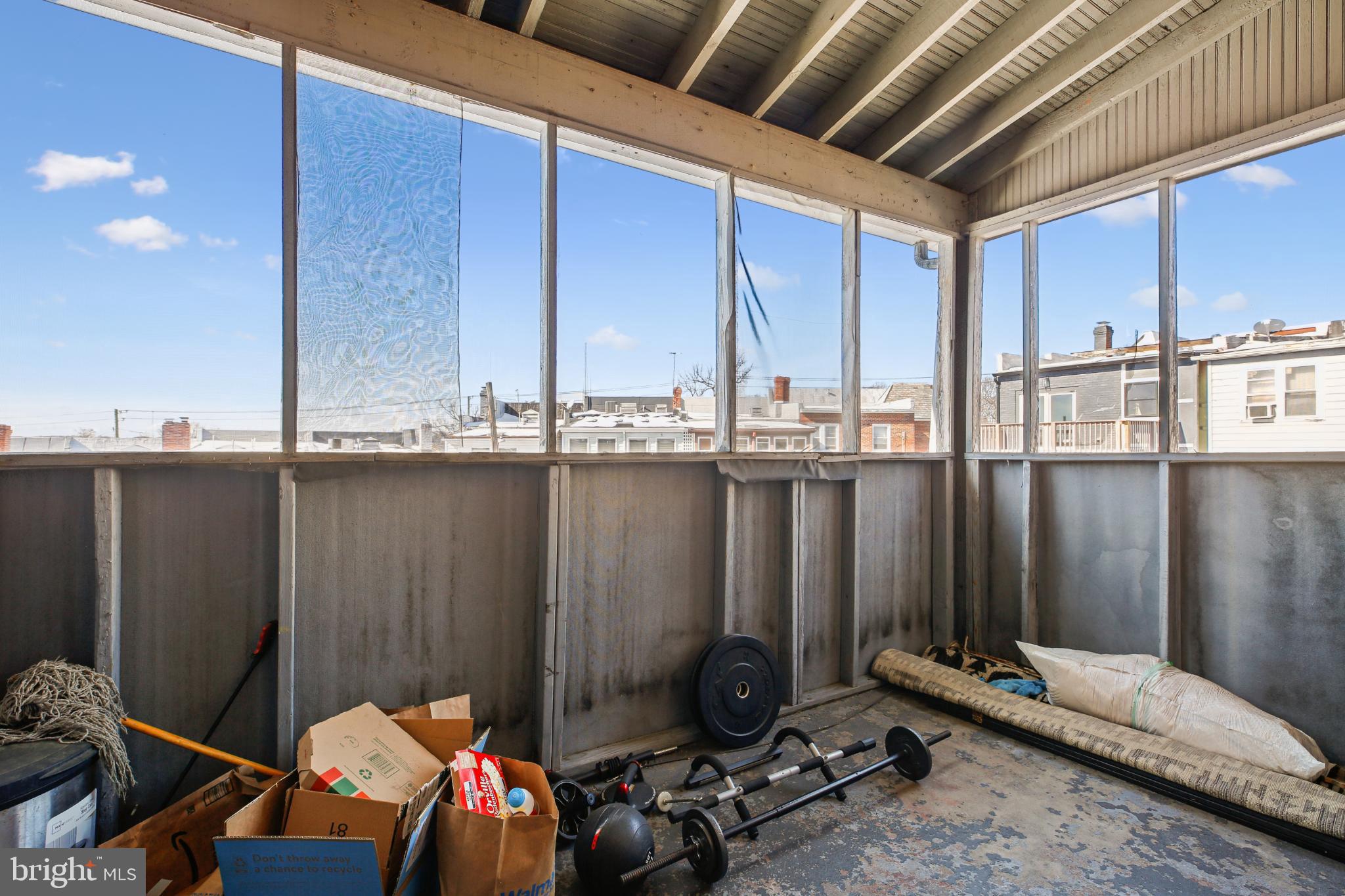 5618 1st Street Northwest Washington, DC 20011 - Photo 16 of 18 a view of a room with gym equipment