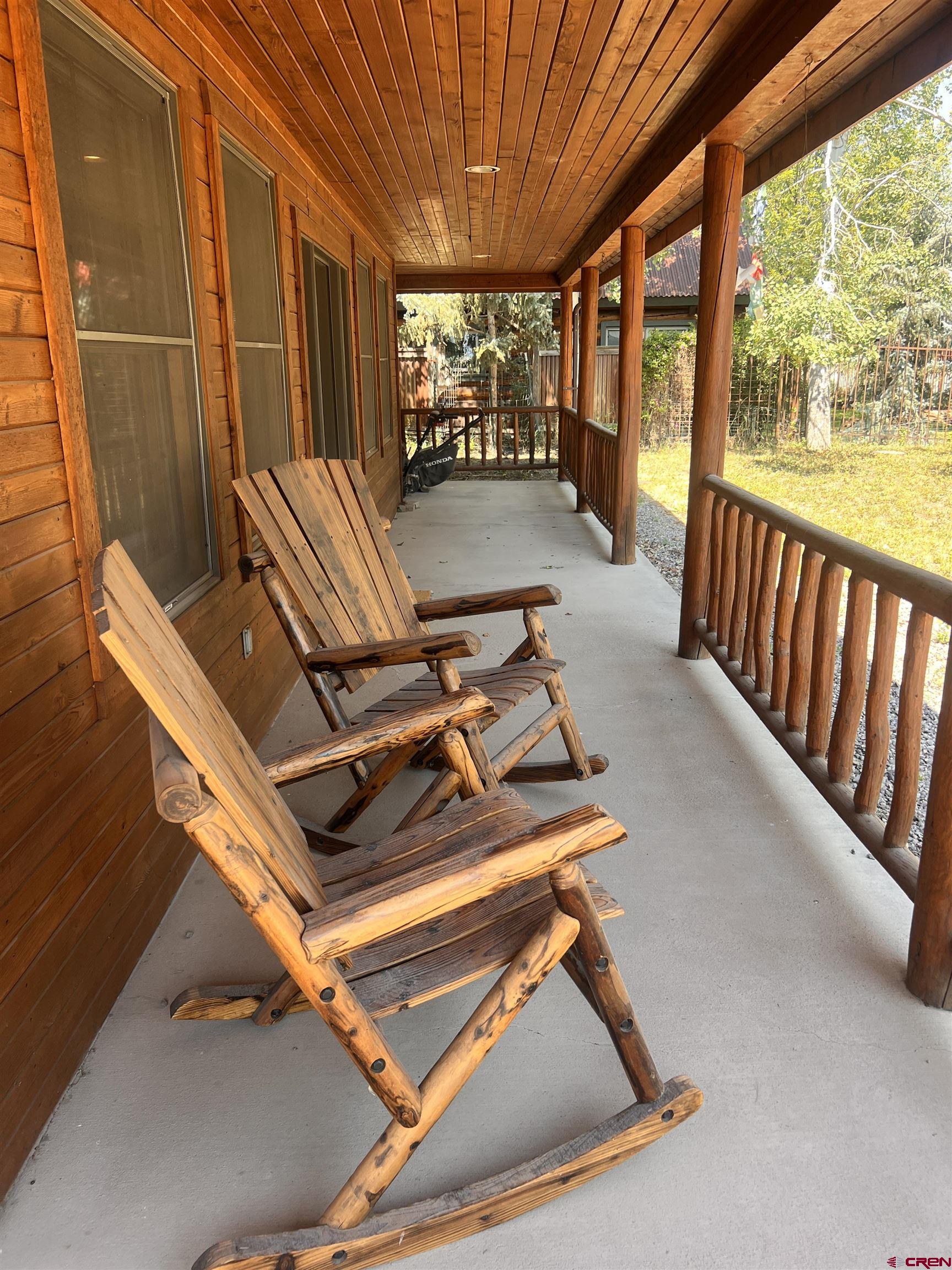 530 Otto Street Ridgway, CO 81432 - Photo 14 of 16 Covered Front Porch