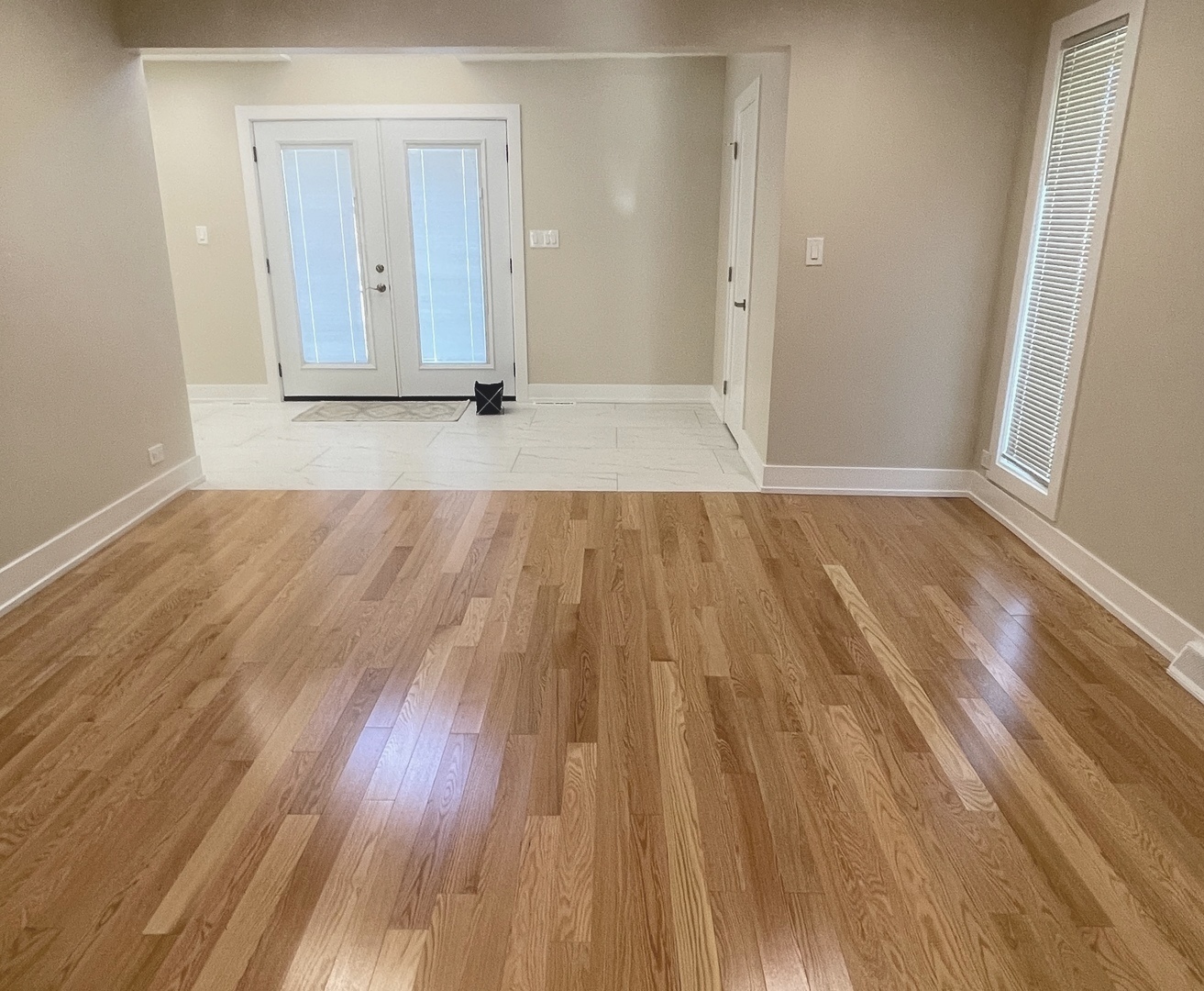26073 West Grand Avenue Ingleside, IL 60041 - Photo 10 of 36 an empty room with wooden floor and windows