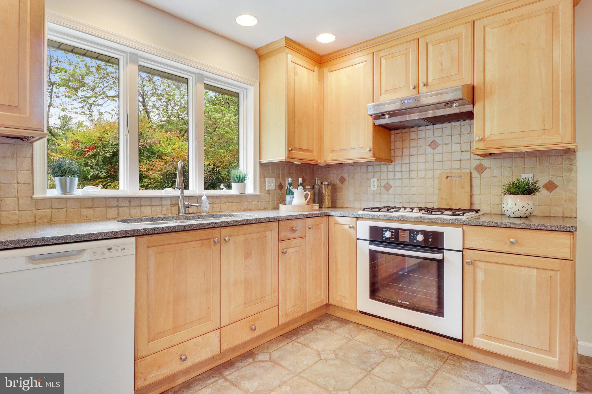 9818 Laurel Street Fairfax, VA 22032 - Photo 17 of 65 Kitchen toward window overlooking back yard