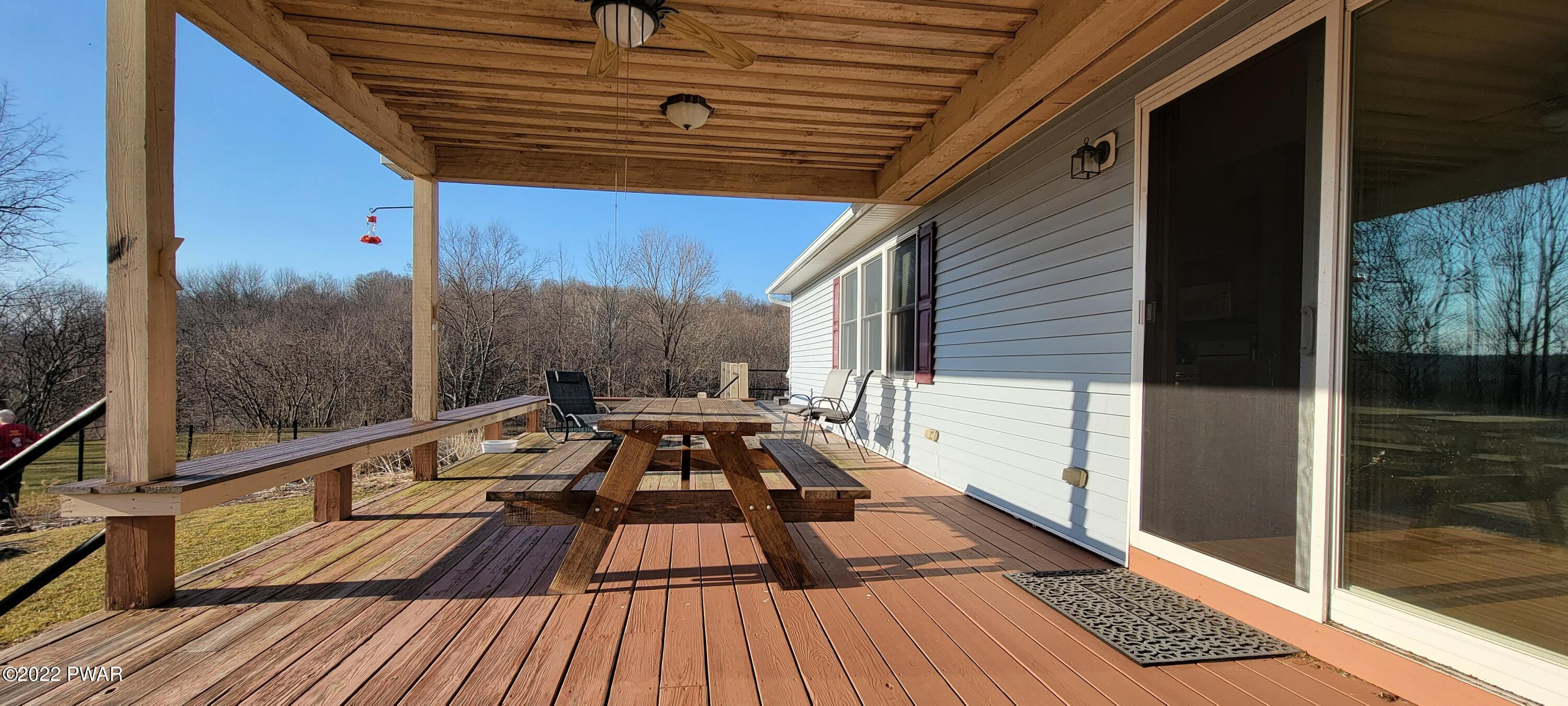 113 Meadow Lane Road Tyler Hill, PA 18469 - Photo 20 of 26 Back deck