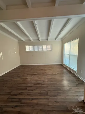 a view of room with window