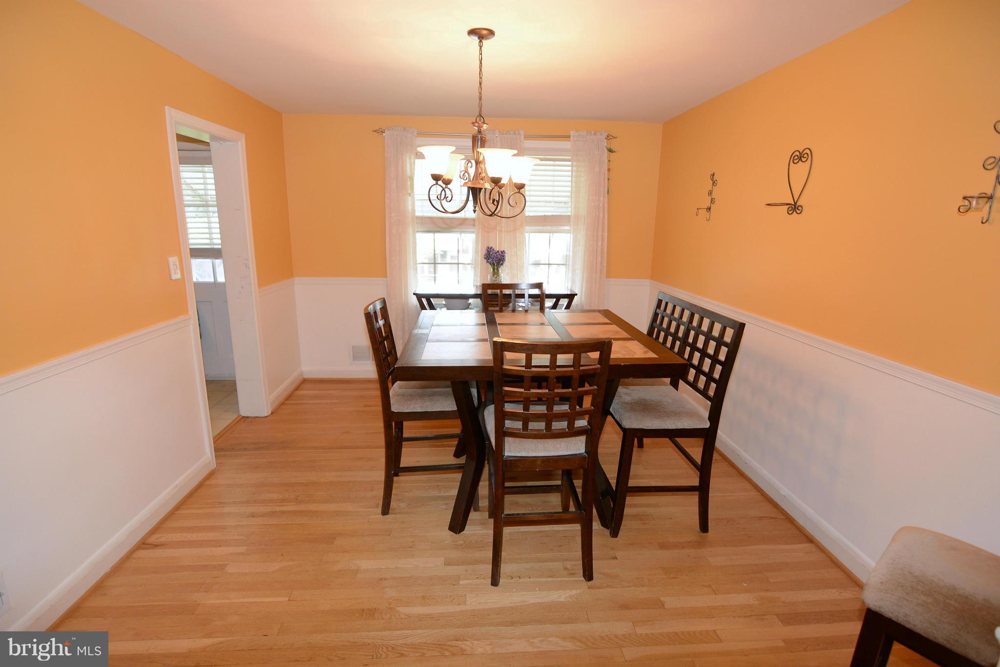 1533 Dellsway Road Towson, MD 21286 - Photo 3 of 30 Dining Room with Hardwoods