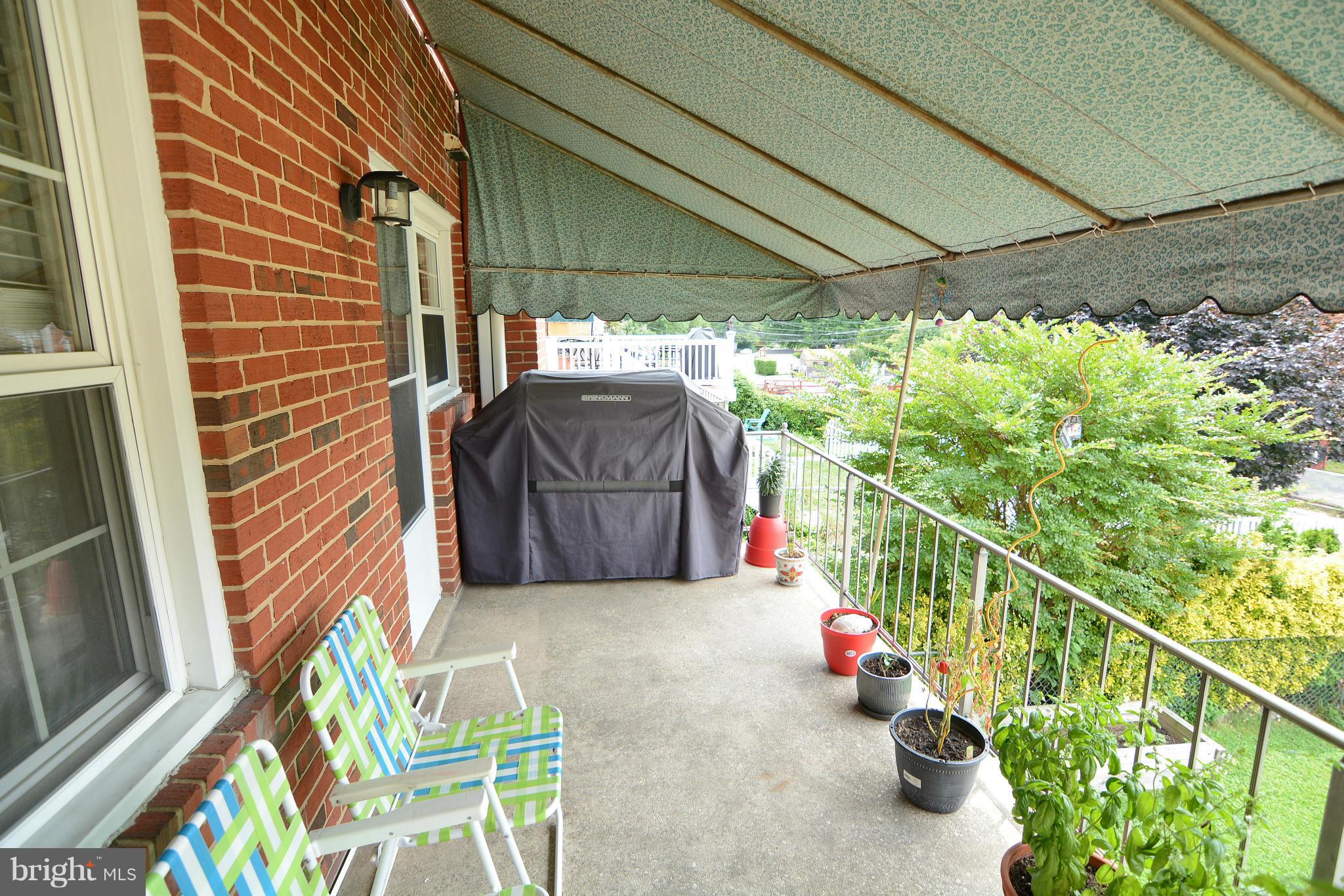 1533 Dellsway Road Towson, MD 21286 - Photo 27 of 30 Back porch with awning