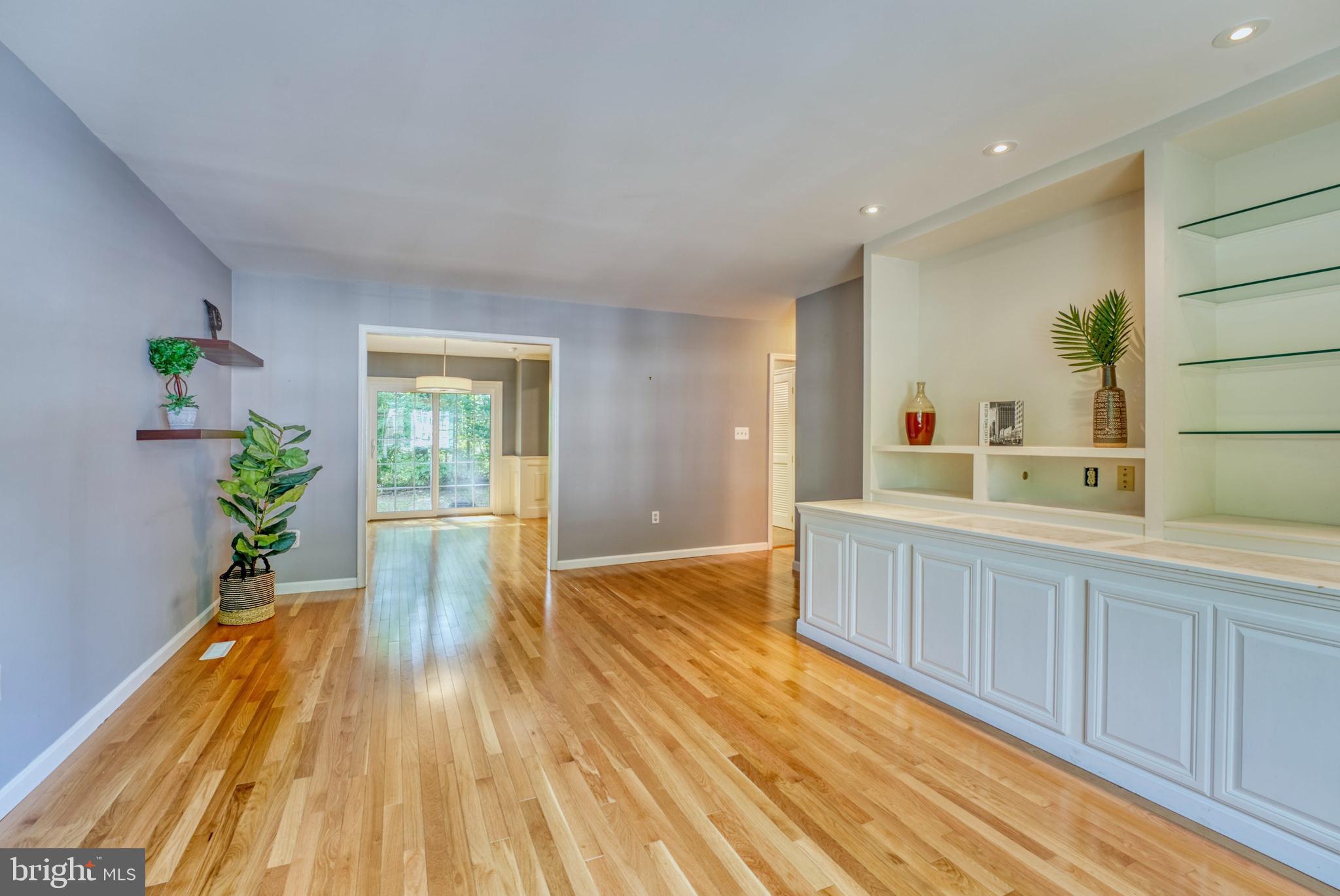 11719 Dry River Court Reston, VA 20191 - Photo 9 of 44 009 Living room to Dining Room View