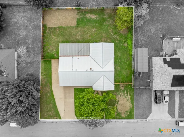 front view of a house with a small yard