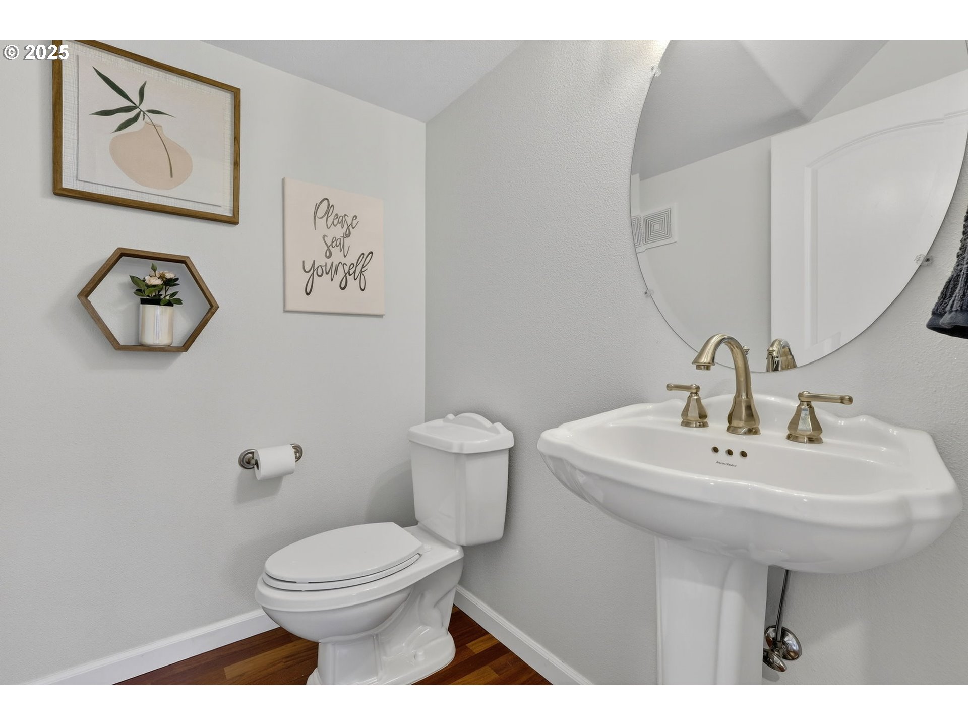 13140 Southwest Madison Court Beaverton, OR 97008 - Photo 20 of 48 a bathroom with a sink mirror and toilet