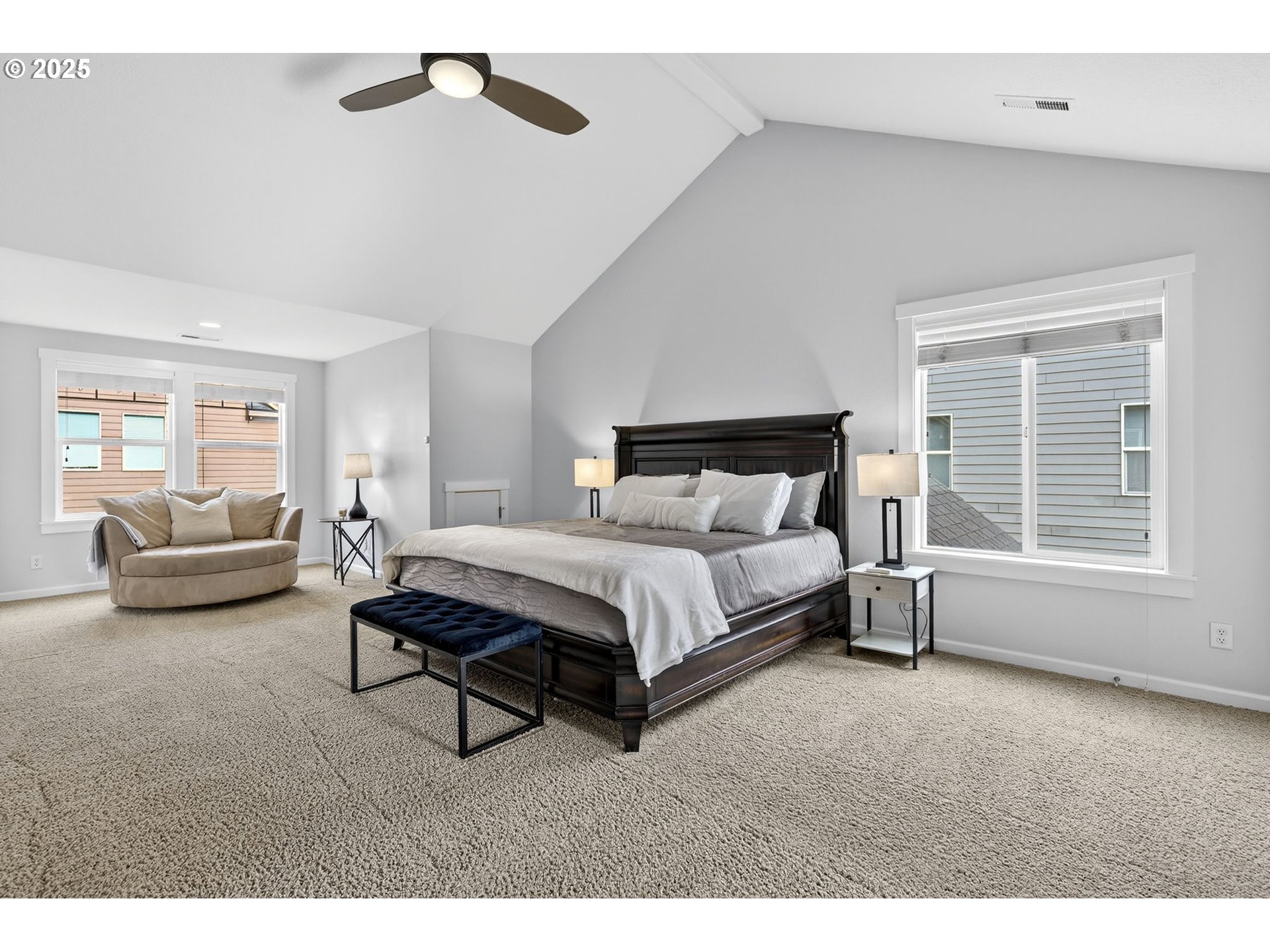 13140 Southwest Madison Court Beaverton, OR 97008 - Photo 26 of 48 a bedroom with furniture and a large window