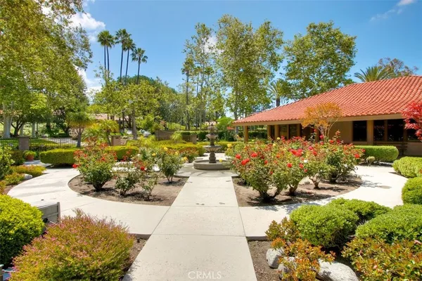 a view of a house with garden