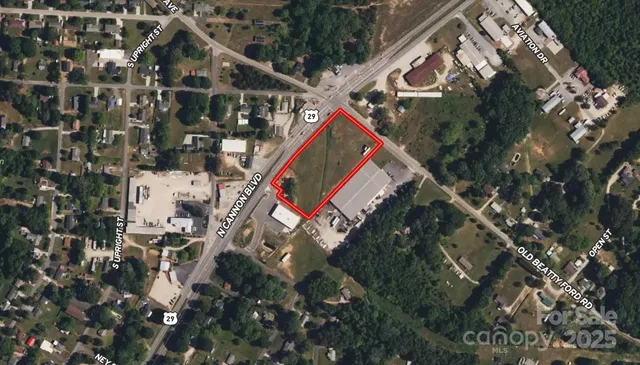 a bird view of a garden