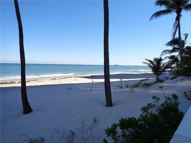 a view of an ocean beach