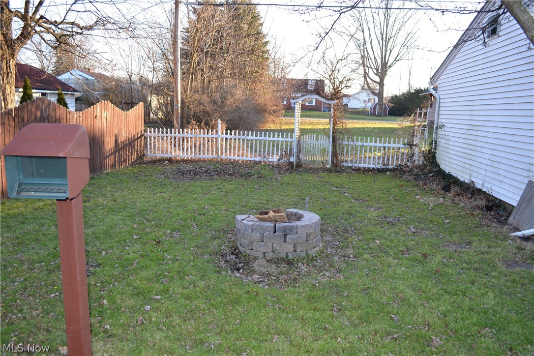 974 Roseland Road Alliance, OH 44601 - Photo 25 of 30 Fire pit in back yard