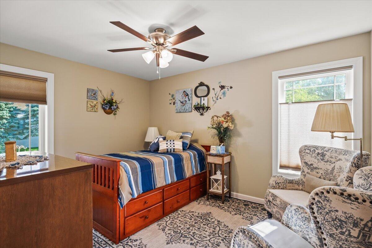 1270 East Greenview Place Crown Point, IN 46307 - Photo 19 of 44 a bed room with a bed and a window