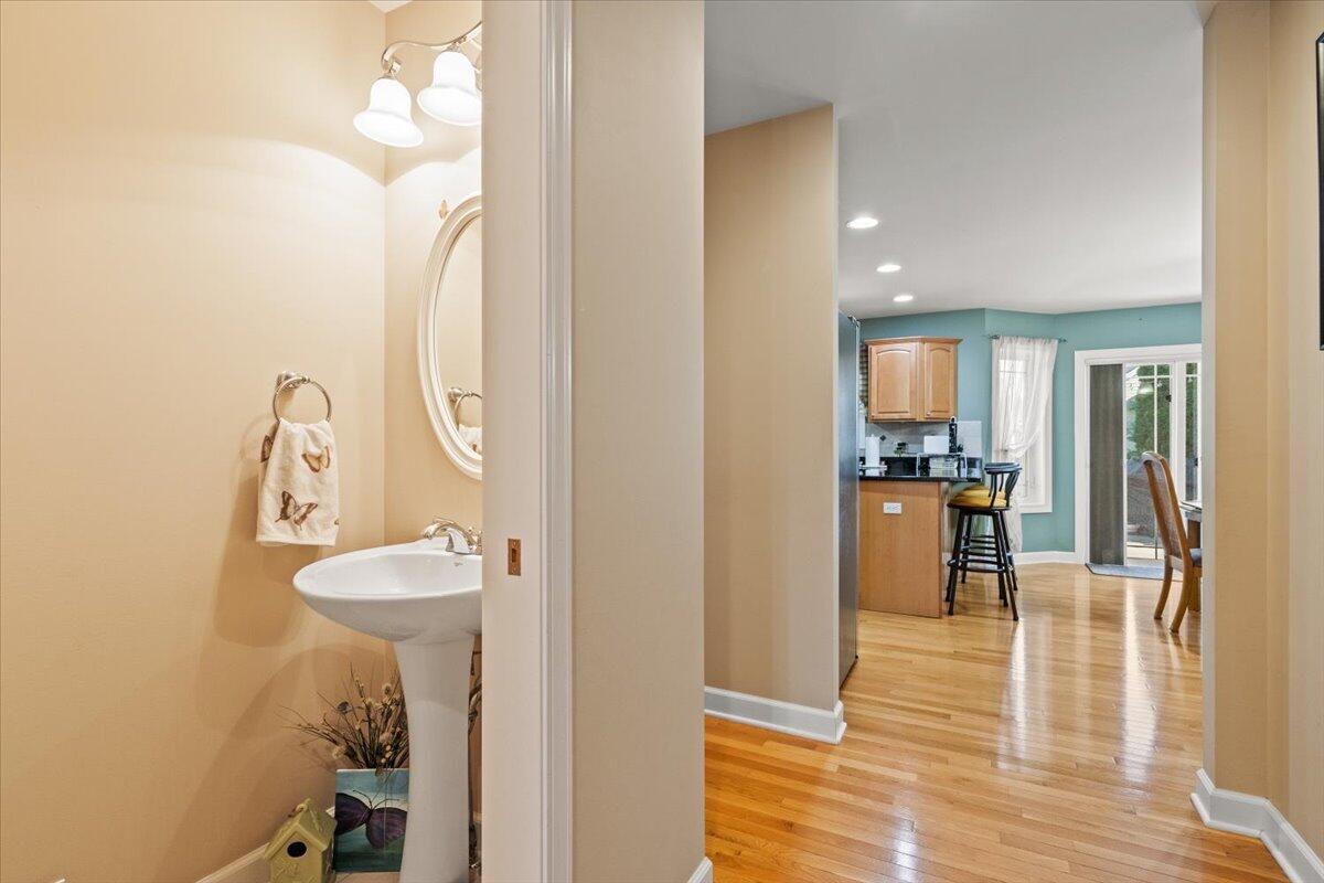 1270 East Greenview Place Crown Point, IN 46307 - Photo 8 of 44 a view of a kitchen from the hallway
