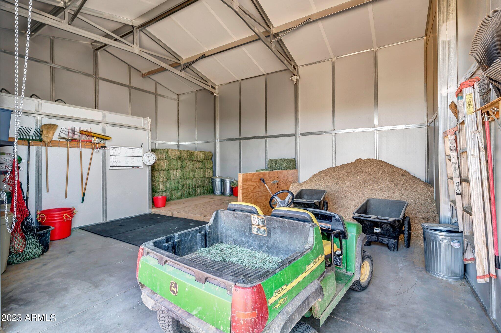 5801 Dillon Wash Road Prescott, AZ 86305 - Photo 105 of 169 100 - Indoor Arena Exterior Hay Barn