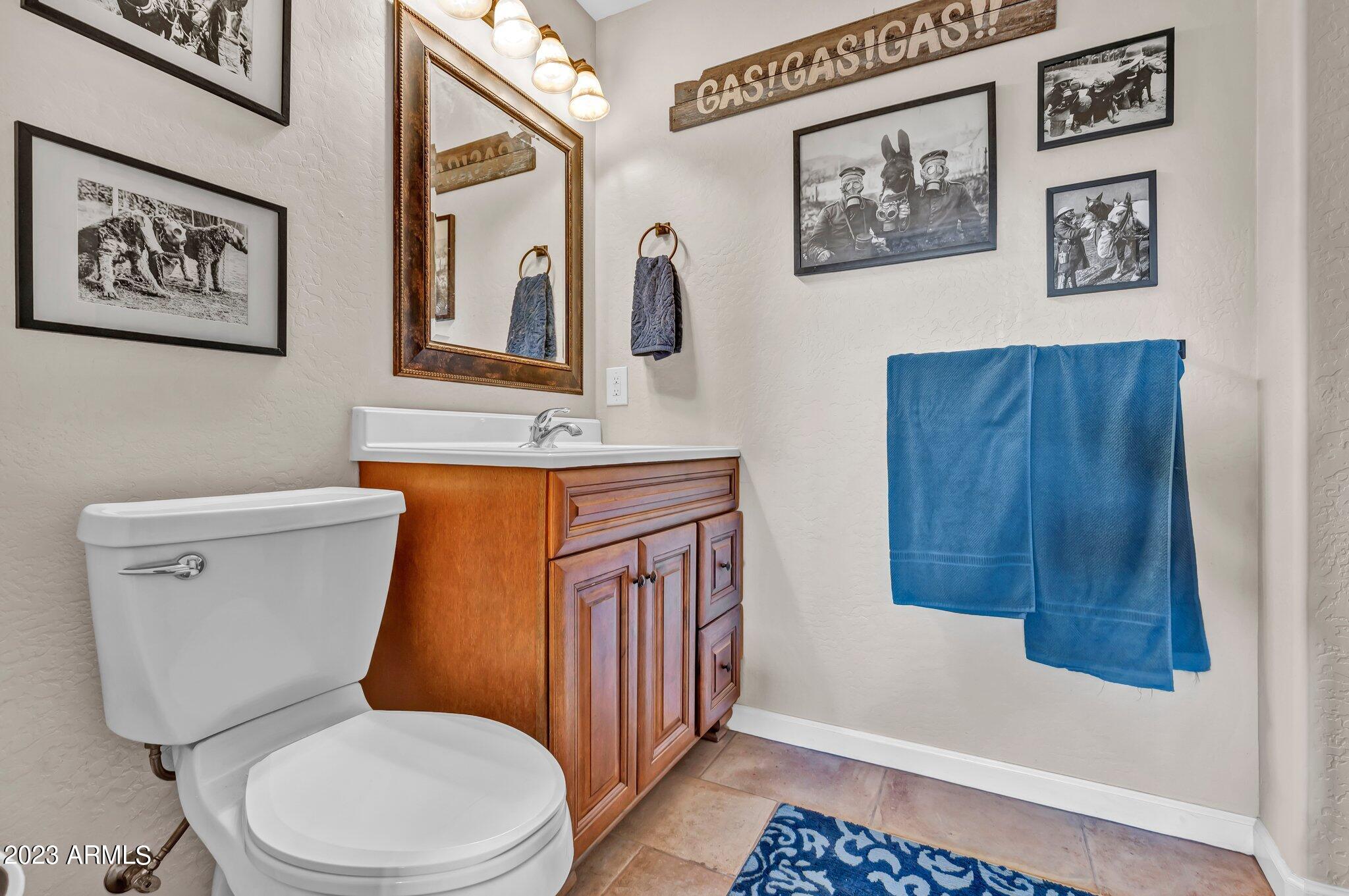 5801 Dillon Wash Road Prescott, AZ 86305 - Photo 131 of 169 126 - Ranch Manager House Guest Bathroom