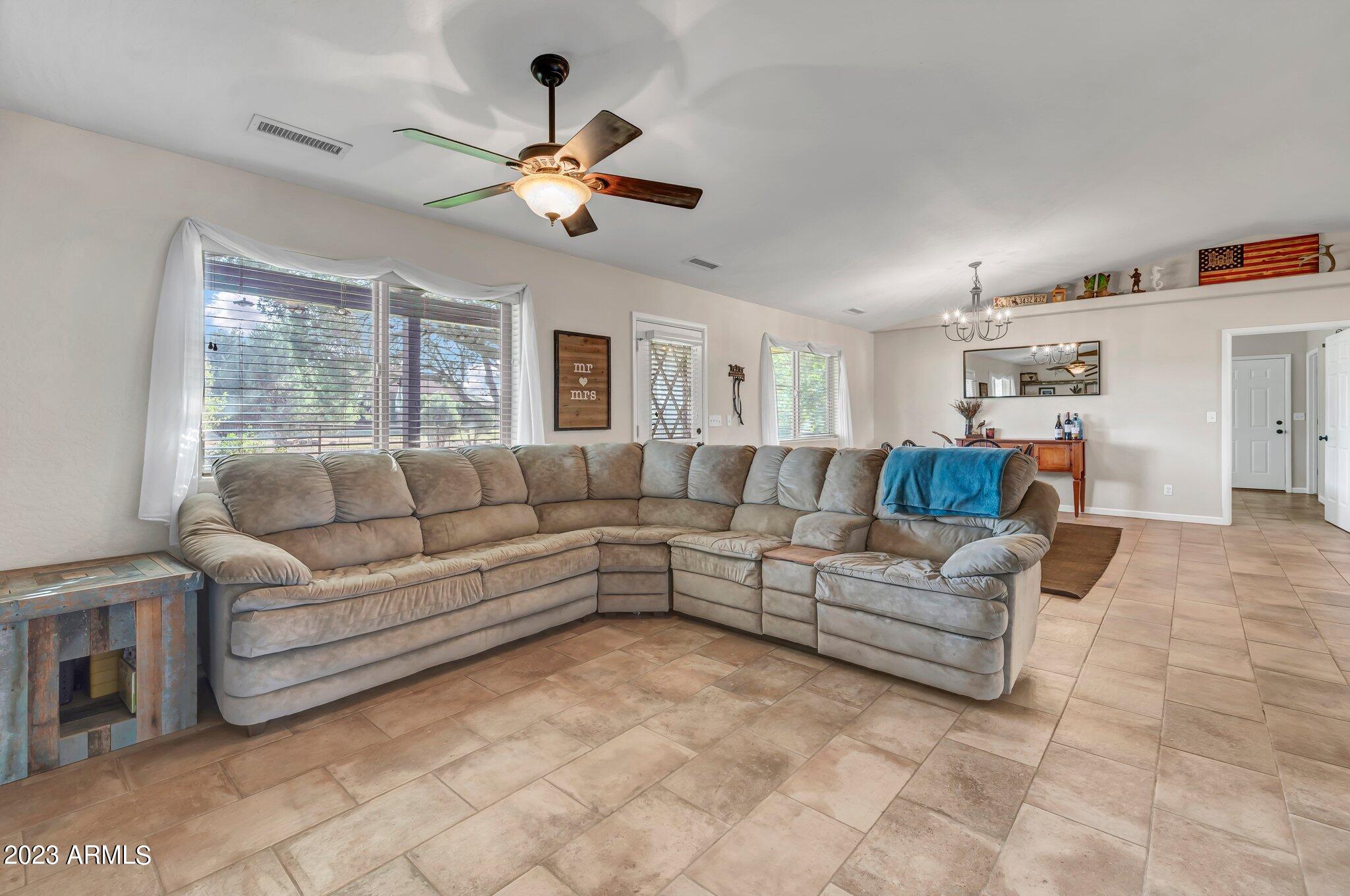 5801 Dillon Wash Road Prescott, AZ 86305 - Photo 134 of 169 129 - Ranch Manager House Living Room