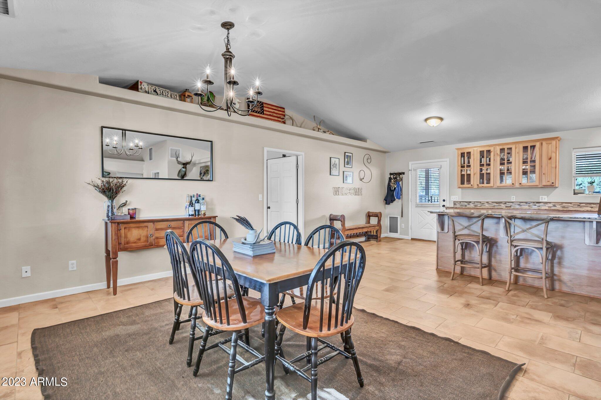 5801 Dillon Wash Road Prescott, AZ 86305 - Photo 137 of 169 132 - Ranch Manager House Dining Area