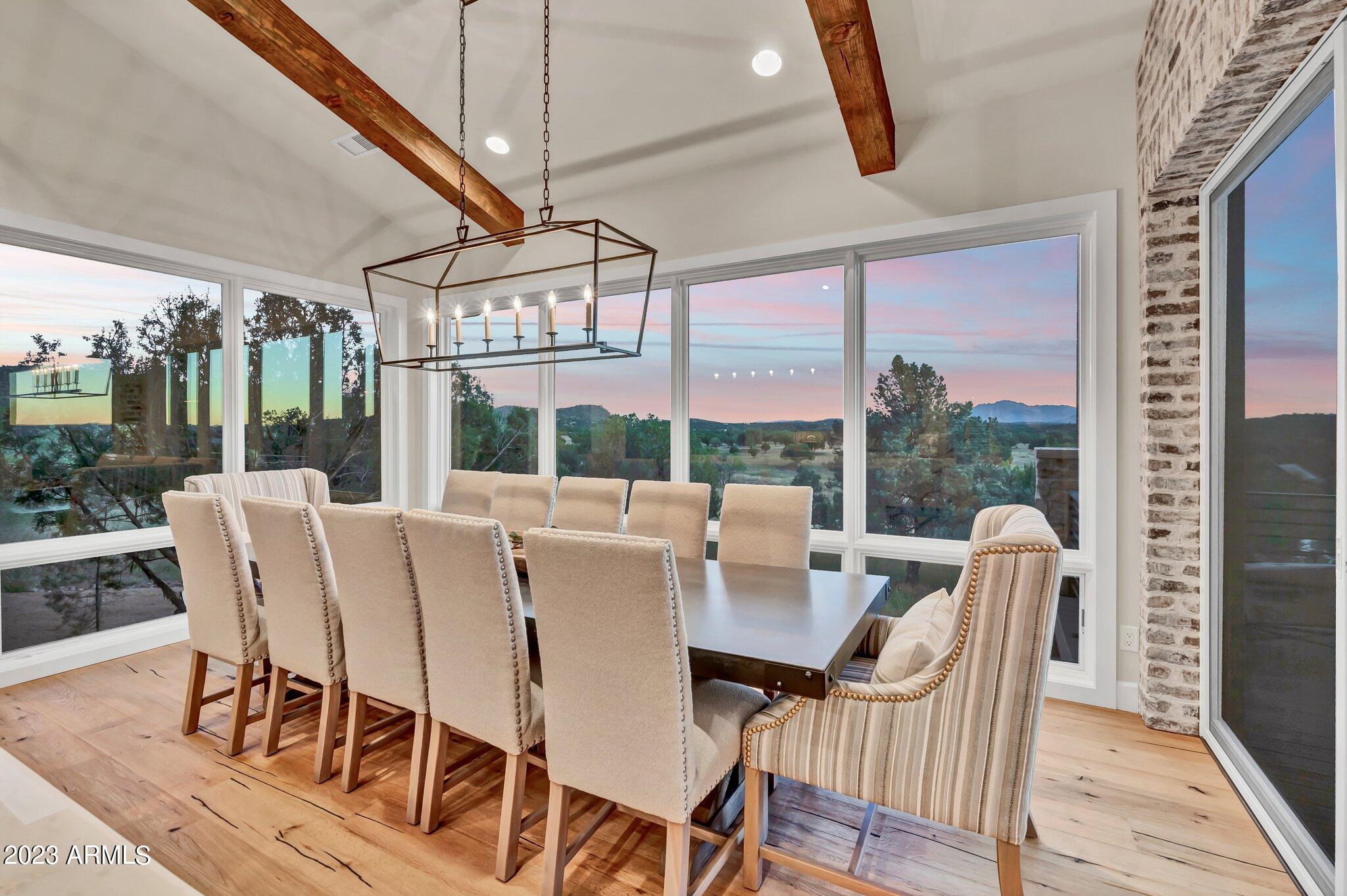 5801 Dillon Wash Road Prescott, AZ 86305 - Photo 17 of 169 12 - Main House Dining Room
