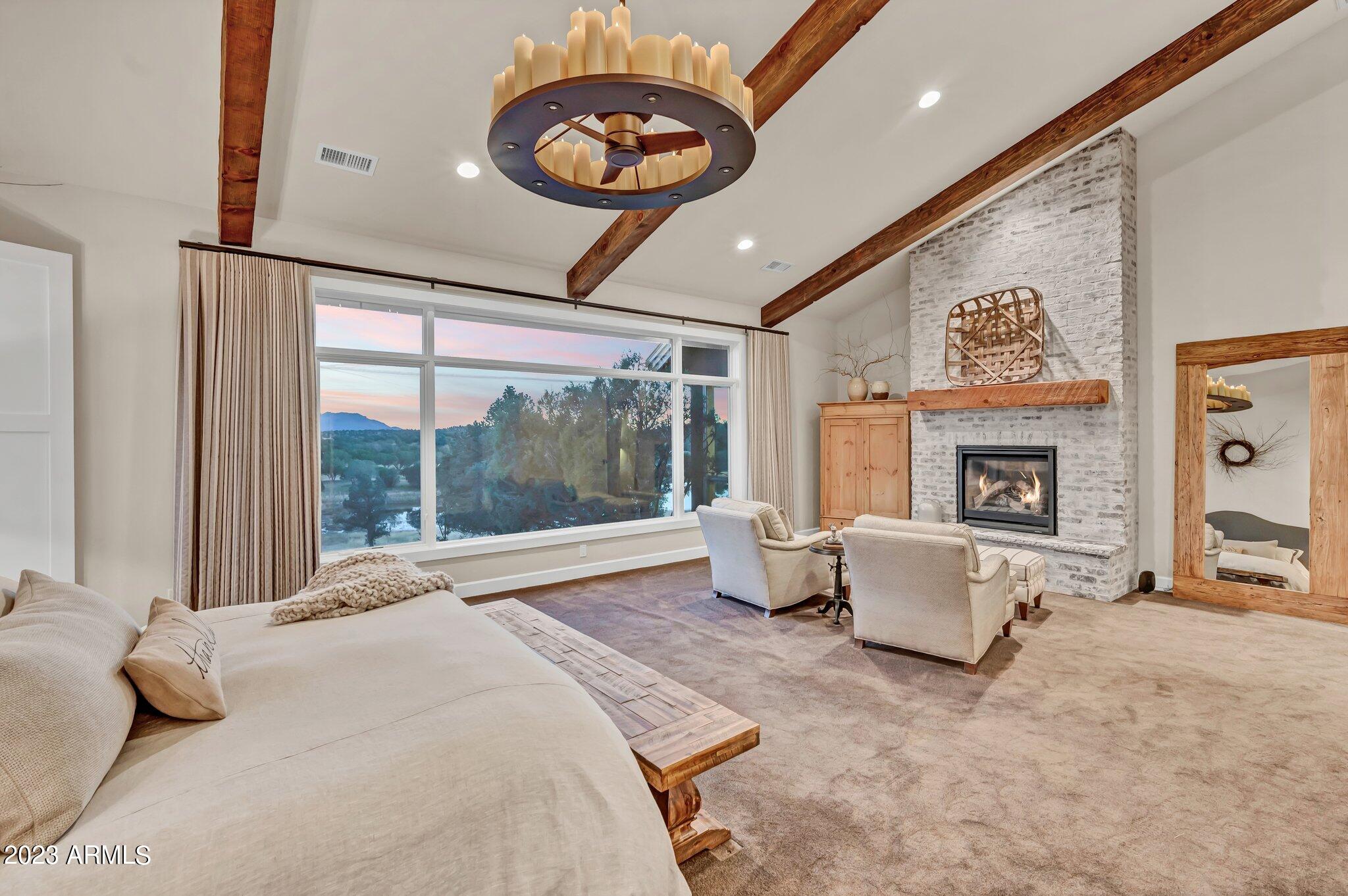 5801 Dillon Wash Road Prescott, AZ 86305 - Photo 20 of 169 14 - Main House Master Bedroom