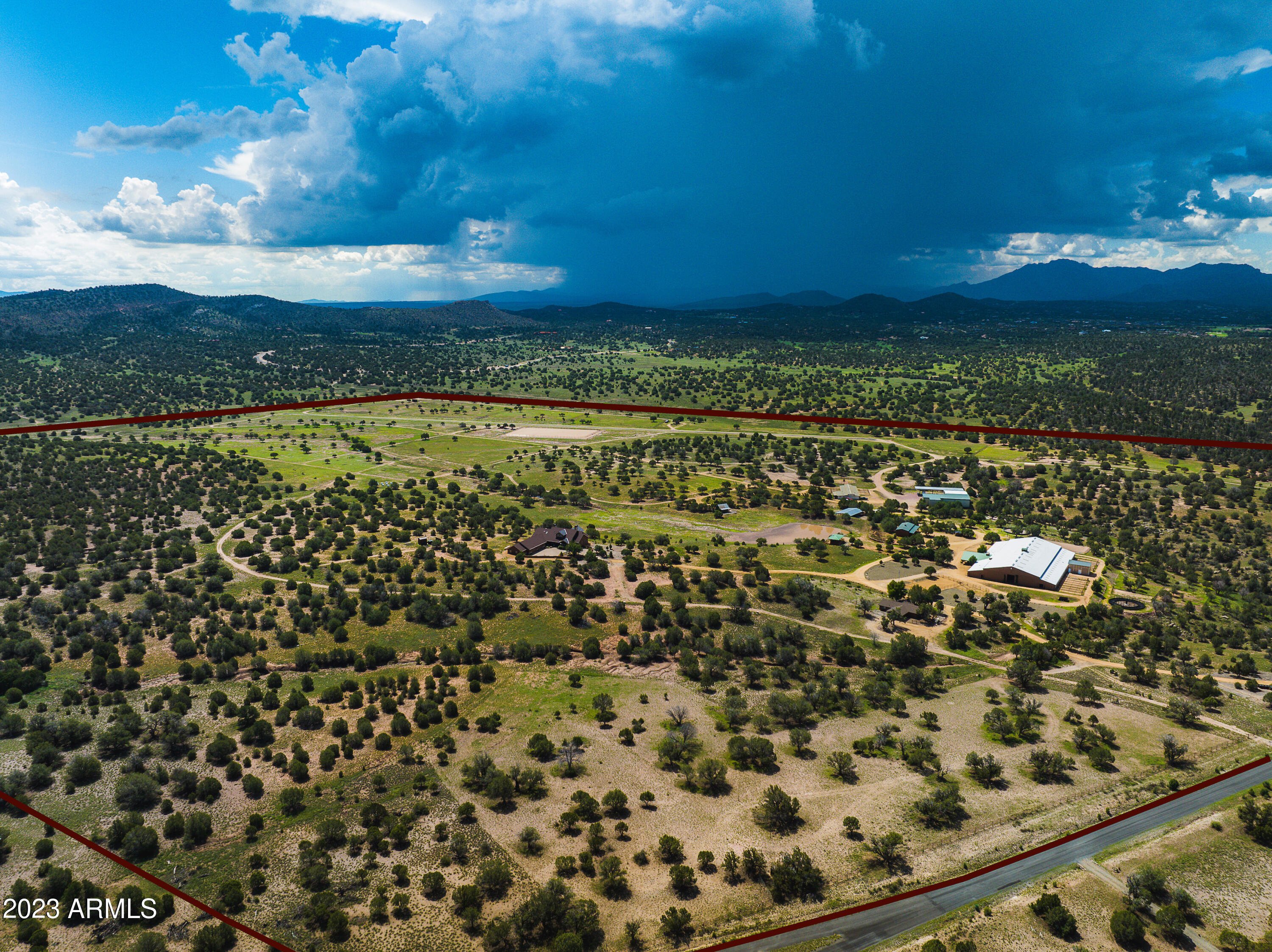 5801 Dillon Wash Road Prescott, AZ 86305 - Photo 2 of 169 Aerial Overview 13