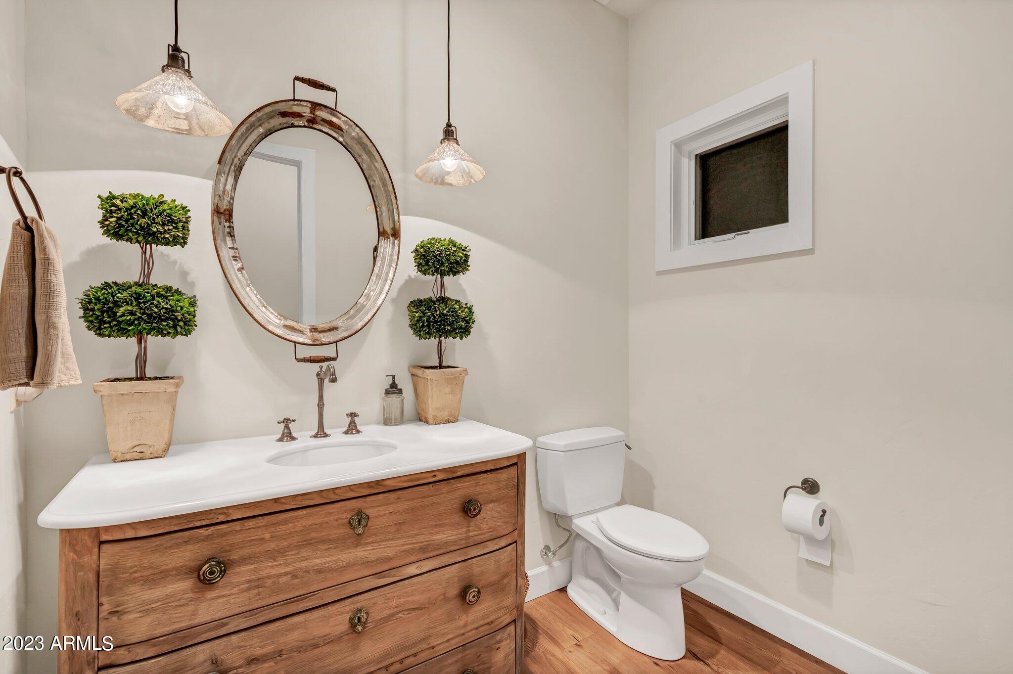 5801 Dillon Wash Road Prescott, AZ 86305 - Photo 40 of 169 35 - Main House Powder Room