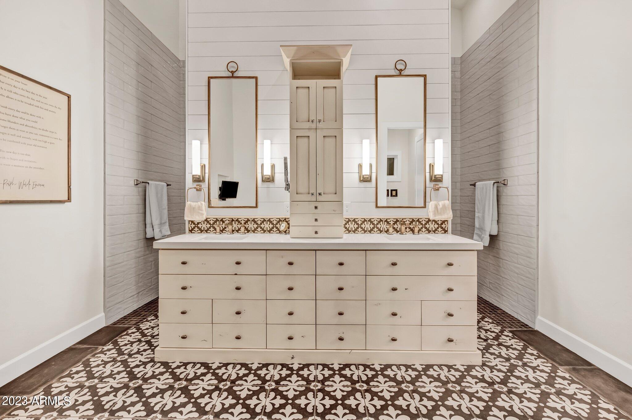 5801 Dillon Wash Road Prescott, AZ 86305 - Photo 45 of 169 40 - Main House Master Bathroom Vanity