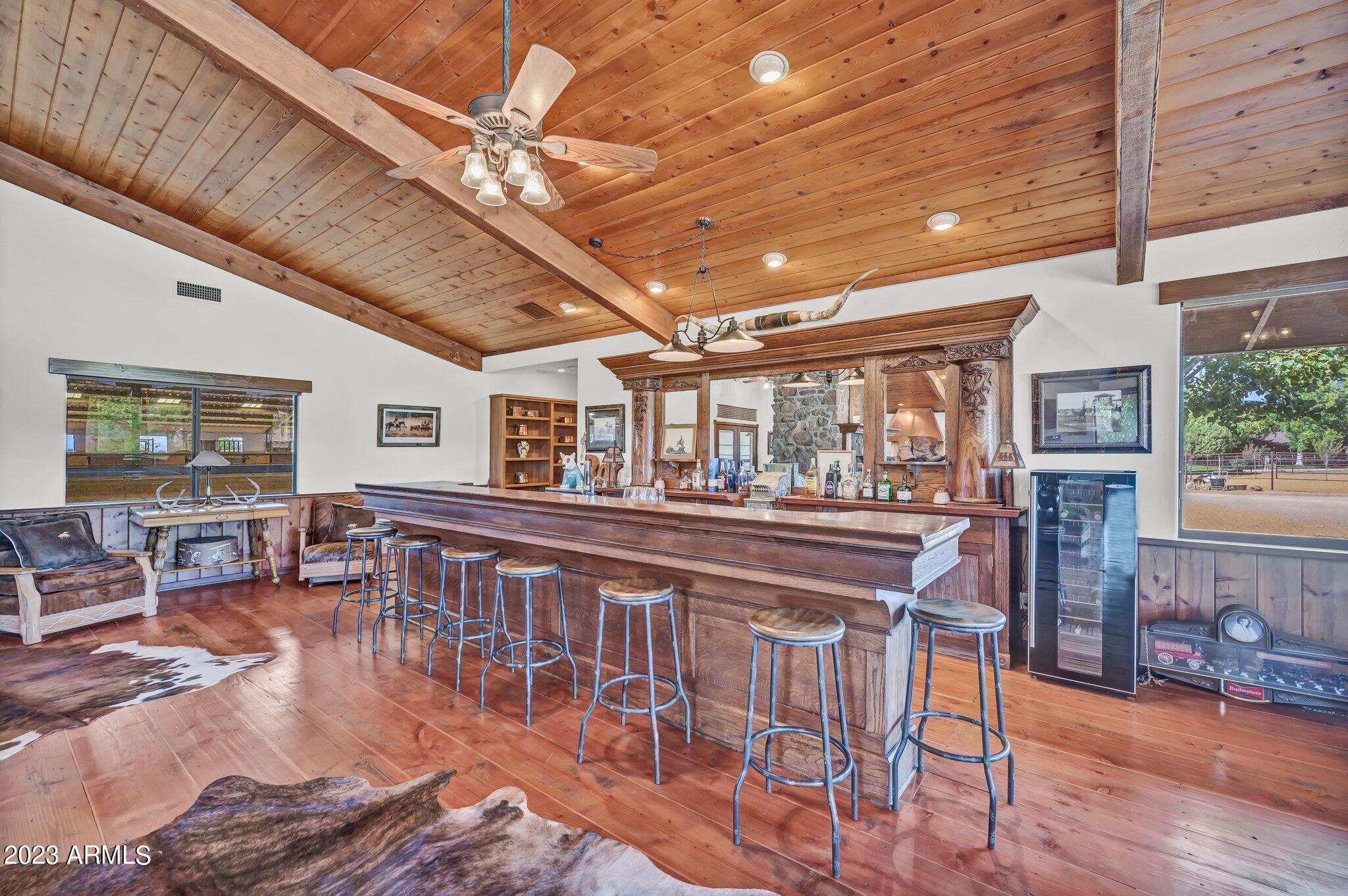 5801 Dillon Wash Road Prescott, AZ 86305 - Photo 61 of 169 56 - Clubhouse with Antique Bar