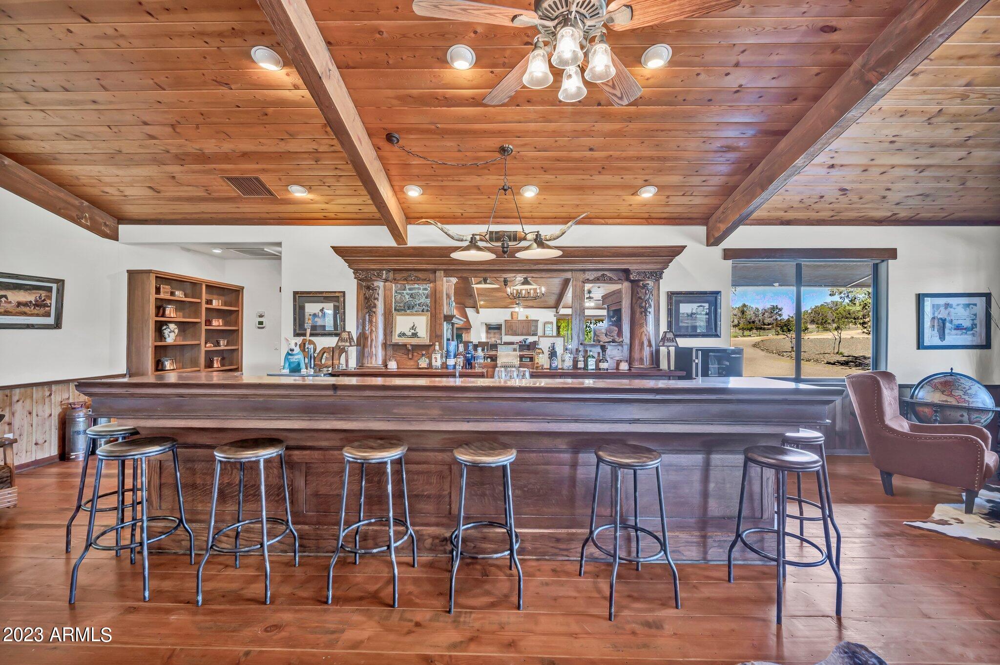5801 Dillon Wash Road Prescott, AZ 86305 - Photo 62 of 169 57 - Clubhouse with Antique Bar