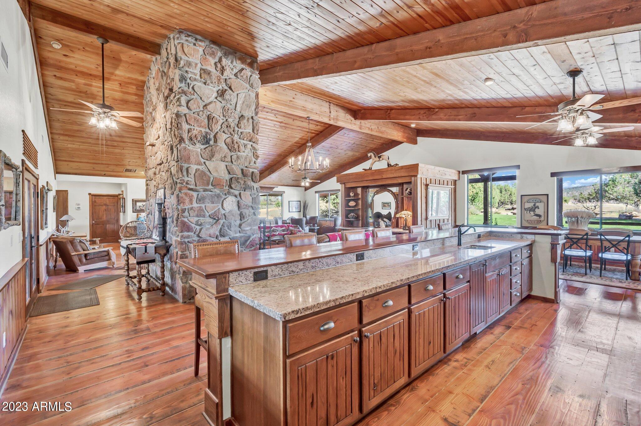 5801 Dillon Wash Road Prescott, AZ 86305 - Photo 71 of 169 66 - Clubhouse Kitchen