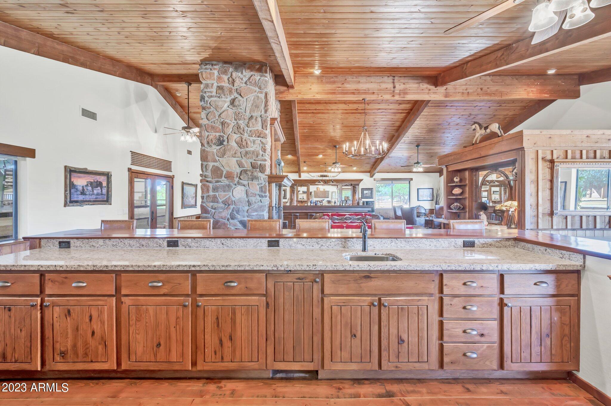 5801 Dillon Wash Road Prescott, AZ 86305 - Photo 72 of 169 67 - Clubhouse Kitchen