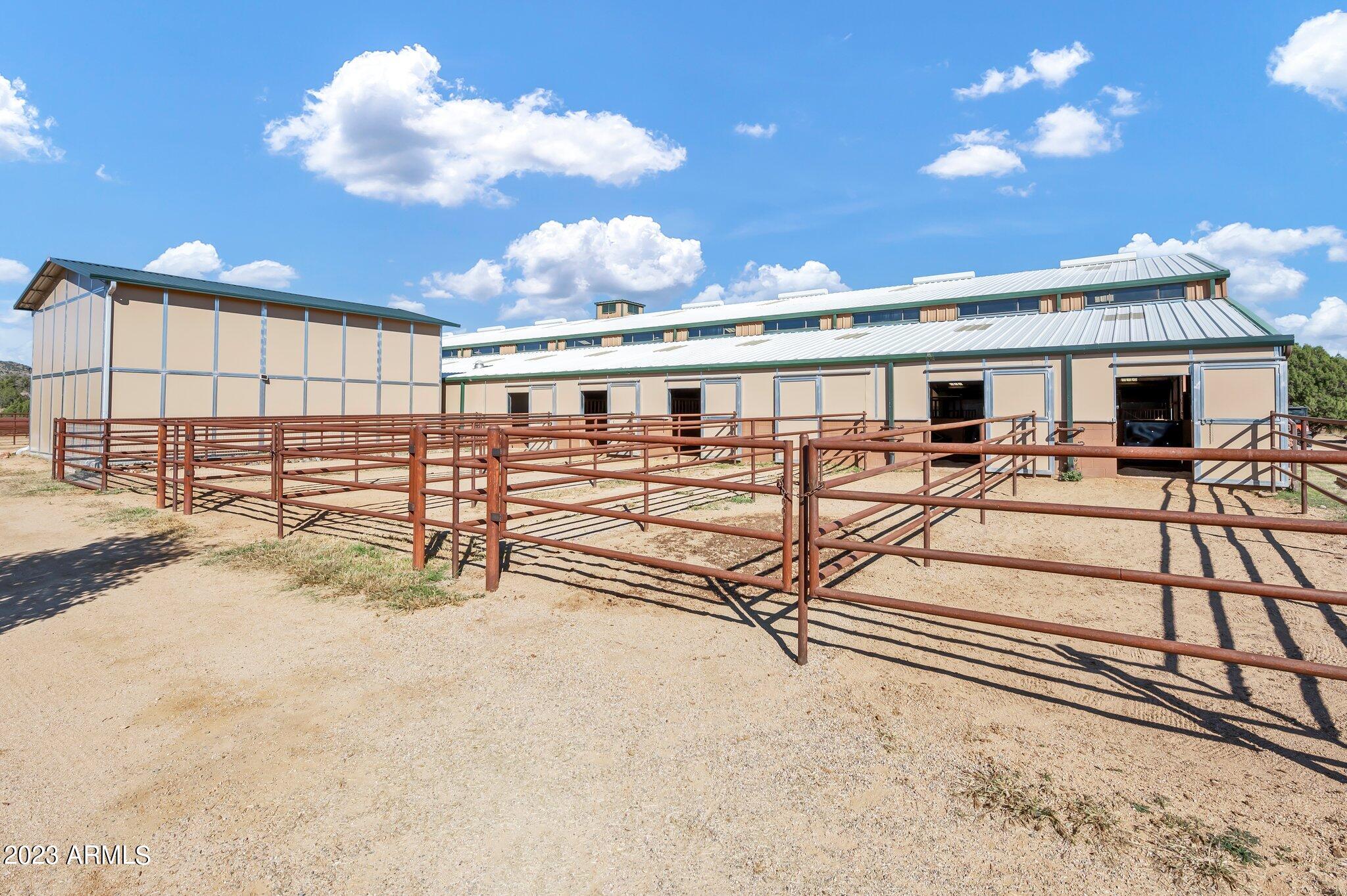 5801 Dillon Wash Road Prescott, AZ 86305 - Photo 92 of 169 87 - Indoor Arena Runouts