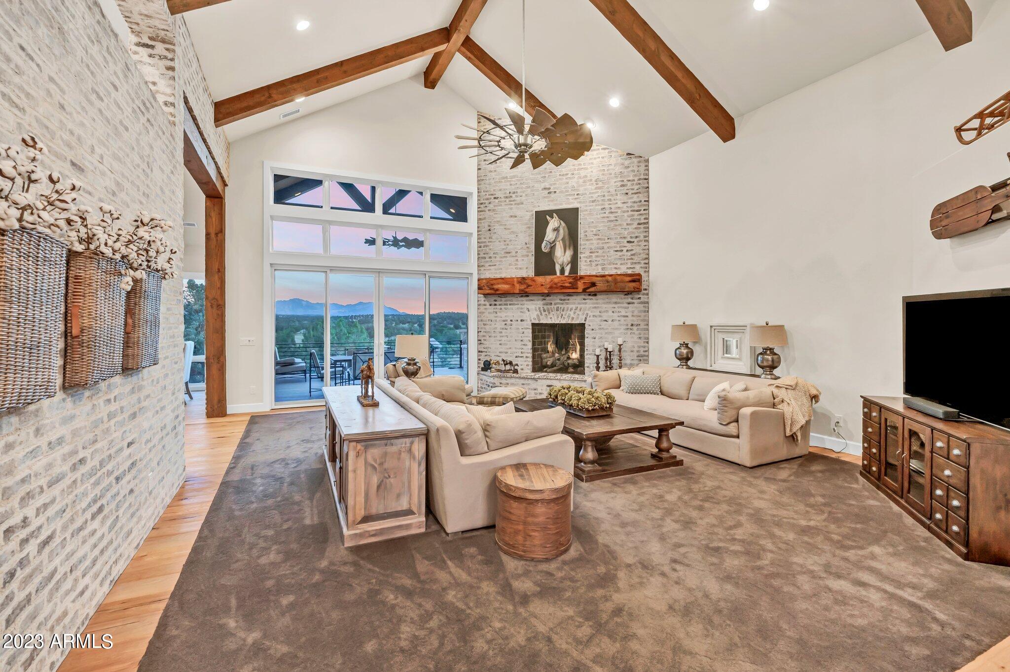5801 Dillon Wash Road Prescott, AZ 86305 - Photo 10 of 169 5 - Main House Great Room