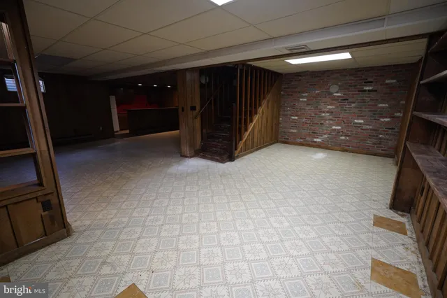 a view of storage and utility room