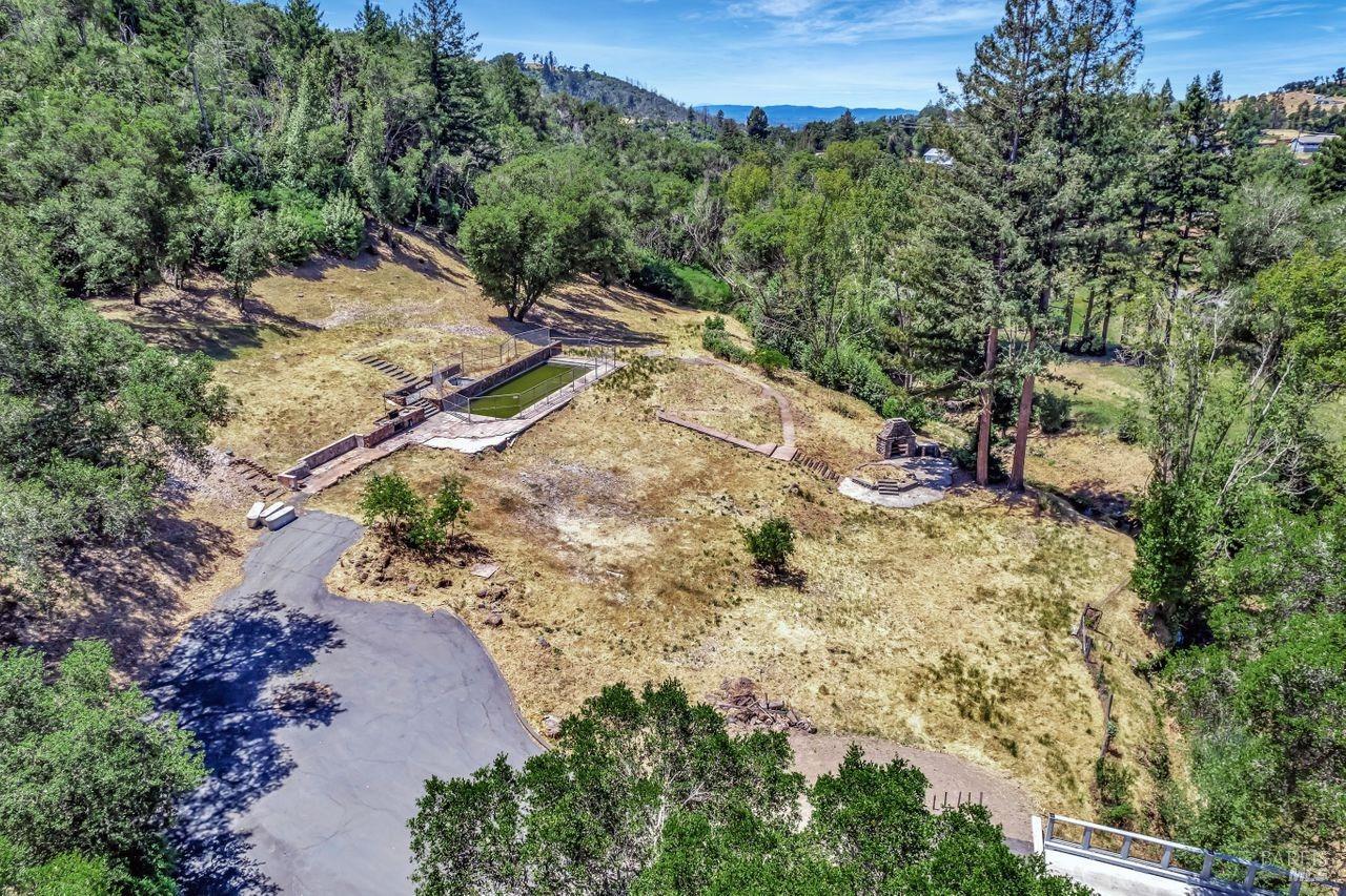 1400 Riebli Road Santa Rosa, CA 95404 - Photo 12 of 48 a view of a yard with trees