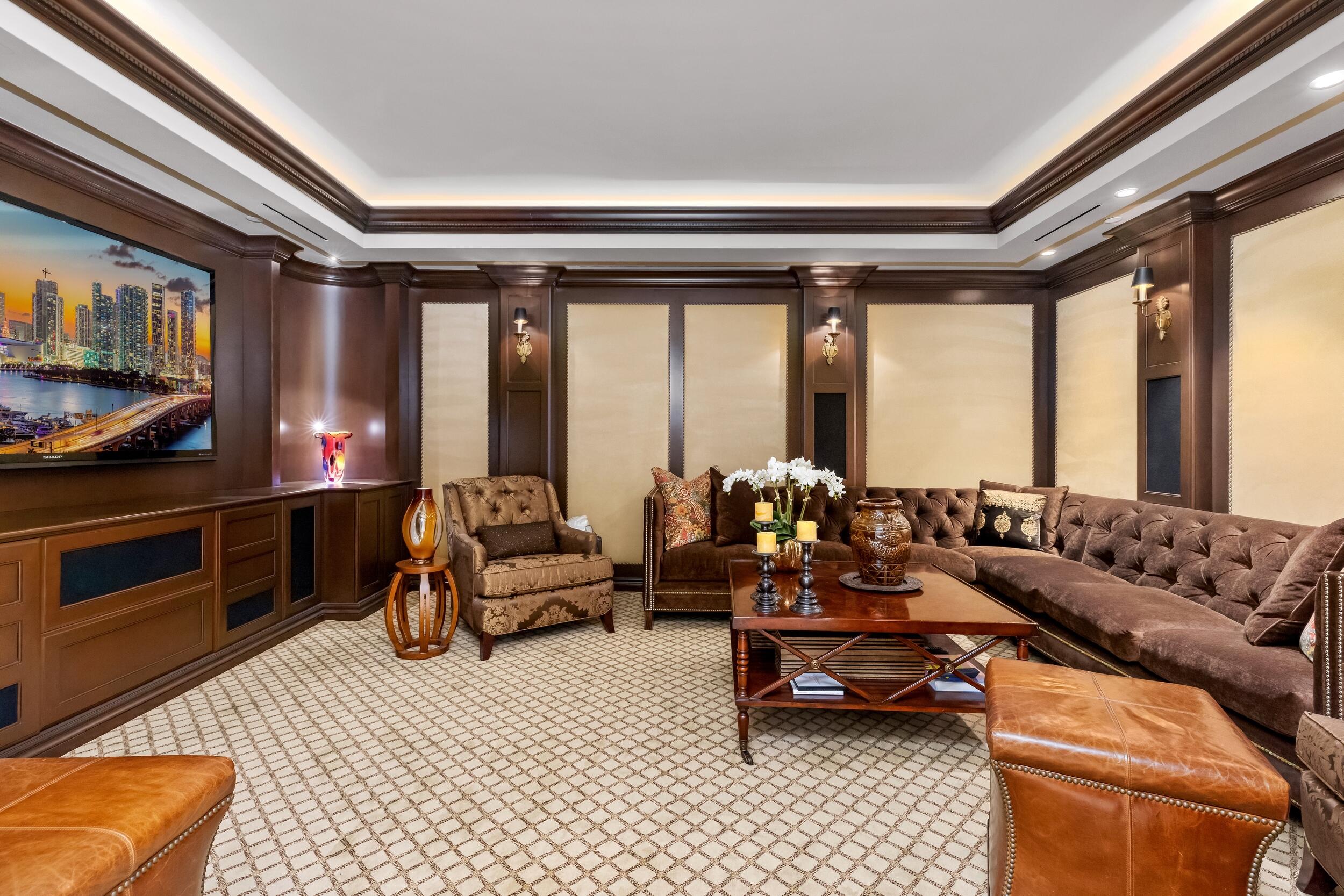 2500 South Ocean Boulevard, Unit PH2 Boca Raton, FL 33432 - Photo 34 of 59 Theater