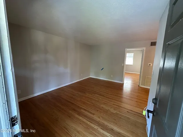 a view of livingroom with hardwood