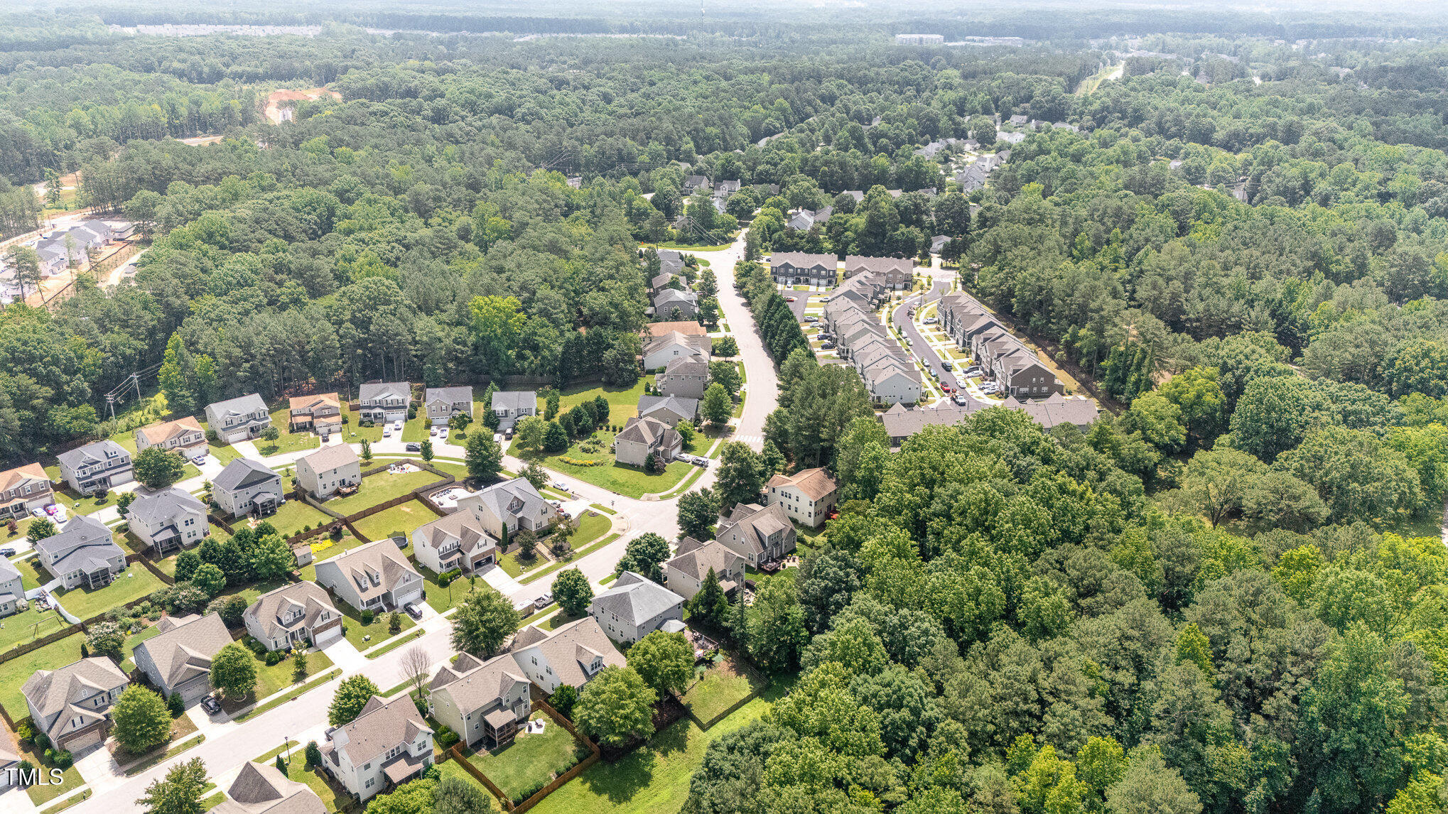 1304 Barnford Mill Road Wake Forest, NC 27587 - Photo 36 of 40 an aerial view of multiple house