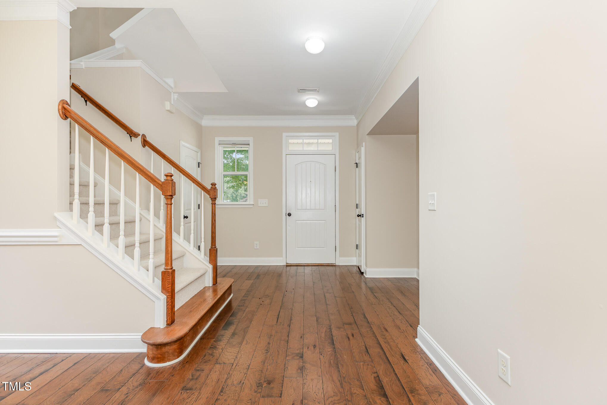 1304 Barnford Mill Road Wake Forest, NC 27587 - Photo 6 of 40 a view of an entryway with wooden floor